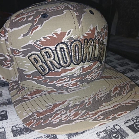 Mitchell & Ness Other - 🔥🏀 Brooklyn Nets Wood Camo Mitchell & Ness Adjustable fit cap 🏀🔥